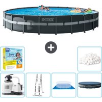 Round Ultra xtr Frame Swimming Pool – 732 x 132 cm – Inklusive Zubehör CB47 - Intex Round Ultra xtr Frame Swimming Pool – 732 x 132 cm – Inklusive Zubehör CB47 - Intex von Intex