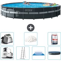 Intex - Round Ultra xtr Frame Swimming Pool – 732 x 132 cm – Inklusive Zubehör CB58 Intex - Round Ultra xtr Frame Swimming Pool – 732 x 132 cm – Inklusive Zubehör CB58 von Intex