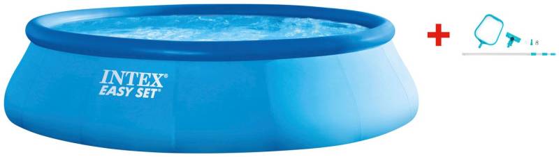 Intex Rundpool »EasyPool« 366x76 cm (Set), inkl. hochwertigem Intex Pool-Reinigungsset von Intex