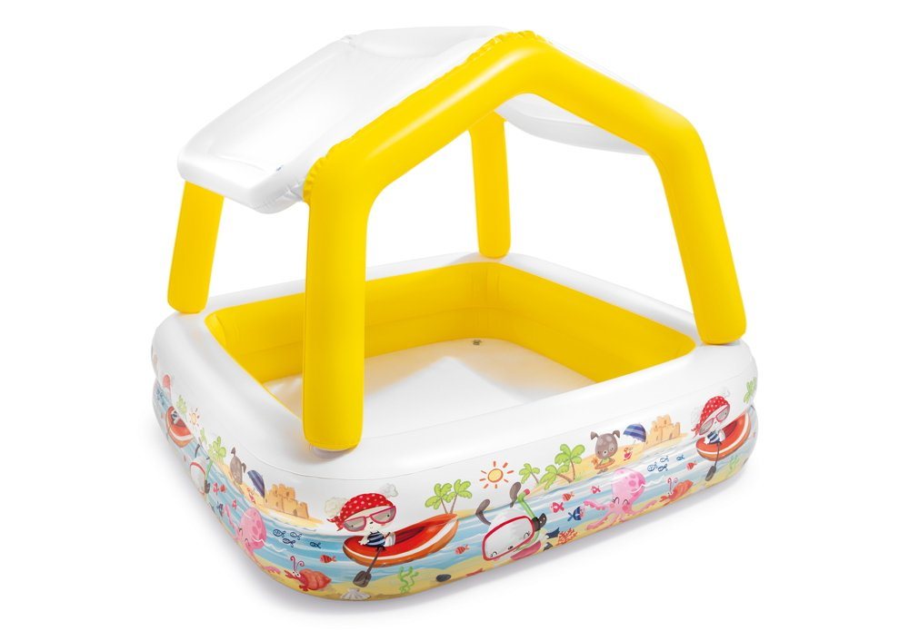 Intex Rundpool Swim Center Sun Shade Pool 157cm x 157cm x 122cm 295 Liter 57470NP Intex Rundpool Swim Center Sun Shade Pool 157cm x 157cm x 122cm 295 Liter 57470NP von Intex