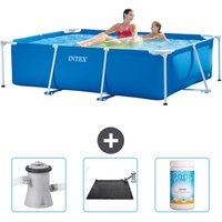 Intex - Schwimmbecken mit rechteckigem Rahmen – 220 x 150 x 60 cm – Blau – im Lieferumfang enthalten Accessoire CB80 Intex - Schwimmbecken mit rechteckigem Rahmen – 220 x 150 x 60 cm – Blau – im Lieferumfang enthalten Accessoire CB80 von Intex