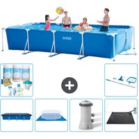 Intex - Schwimmbecken mit rechteckigem Rahmen – 450 x 220 x 84 cm – Blau – im Lieferumfang enthalten Accessoire CB97 Intex - Schwimmbecken mit rechteckigem Rahmen – 450 x 220 x 84 cm – Blau – im Lieferumfang enthalten Accessoire CB97 von Intex