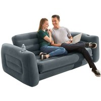 Intex Sofa Couch Lounge Luftsofa Luftbett Gästebett aufblasbar 203x231x66 cm 66552 von Intex