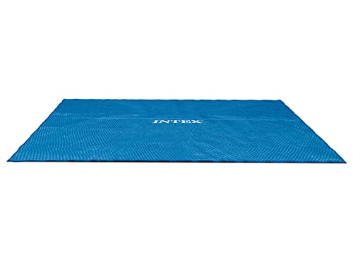 Intex Solar Cover Pool - Solarabdeckplane - 732 x 366 cm - Für Rectangular Frame Pool, 29027, Blau von Intex