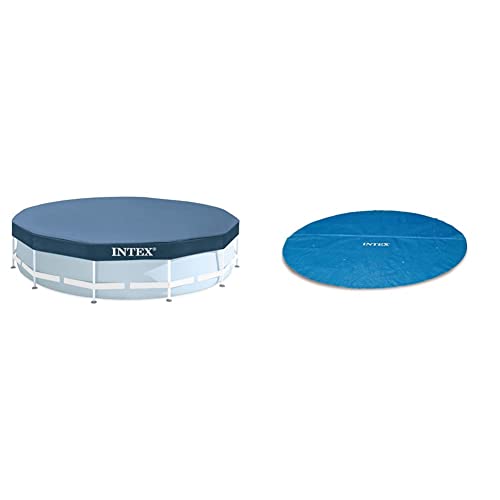 Intex Solar Cover Pool - Solarabdeckplane - Ø 457 cm - Für Easy Set und Frame Pool & Round Pool Cover - Poolabdeckplane - Ø 457 cm - Für Metal und Prism Frame Pool Intex Solar Cover Pool - Solarabdeckplane - Ø 457 cm - Für Easy Set und Frame Pool & Round Pool Cover - Poolabdeckplane - Ø 457 cm - Für Metal und Prism Frame Pool von Intex