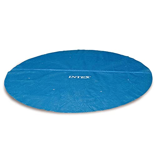 Intex Solarabdeckplane für Easy & Frame Pool Ø 366 cm, Blau von Intex