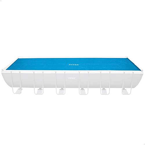 Intex Solarabdeckplane für Ultra Frame rechteckig 732 x 366 cm, Stärke 160 Mikron, Fertigungsmaß: 716 x 346 cm, 28017 Blau Intex Solarabdeckplane für Ultra Frame rechteckig 732 x 366 cm, Stärke 160 Mikron, Fertigungsmaß: 716 x 346 cm, 28017 Blau von Intex