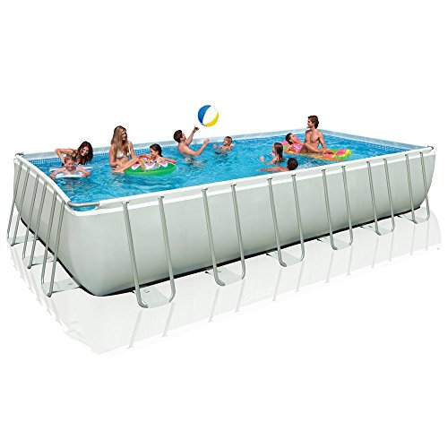 Intex - Stahlrahmenbecken mit Filterstation und Zubehör - besonders leicht zerlegbar von Intex