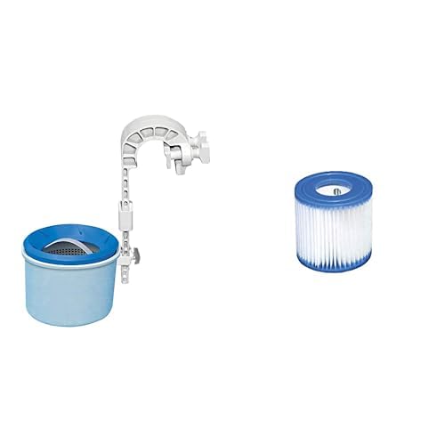 Intex Surface Skimmer - Deluxe Wall Mount Surface Skimmer - Suspension Skimmer & 29007 Filter Cartridge Type H for Filter Pump 1250 L Multi-Colour Single Filter Intex Surface Skimmer - Deluxe Wall Mount Surface Skimmer - Suspension Skimmer & 29007 Filter Cartridge Type H for Filter Pump 1250 L Multi-Colour Single Filter von Intex