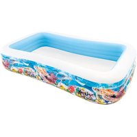 Intex - Swim Center Familienpool 305x183x56 cm Meeresleben-Design von Intex