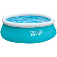 Swimming Pool Easy Set ø 183 h:51 880 l aufblasbaren Rand einfach aufzustellen - 28101 - Intex von Intex