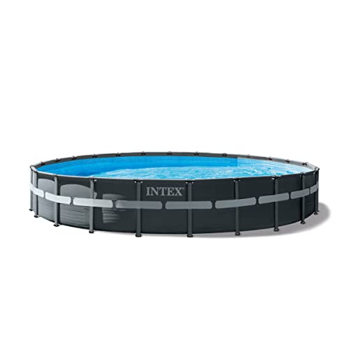 Intex Swimming Pool Ø 732 x 132 cm Frame Pool Set Ultra Rondo XTR 26340 von Intex