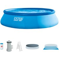 Intex - Easy Pool Komplettset 457 x 122 cm Rundpool mit Zubehör von Intex
