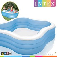 Swimmingpool Beach Wave 229x229x56 cm 57495NP Intex von Intex
