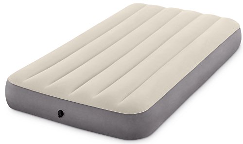 Intex Twin Dura-beam Series Single High Luftbett, Taupe/Grey, 99 x 191 x 25 cm von Intex