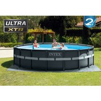 Intex Ultra XTR Frame Pool 549x132 cm mit Sandfilterpumpe von Intex