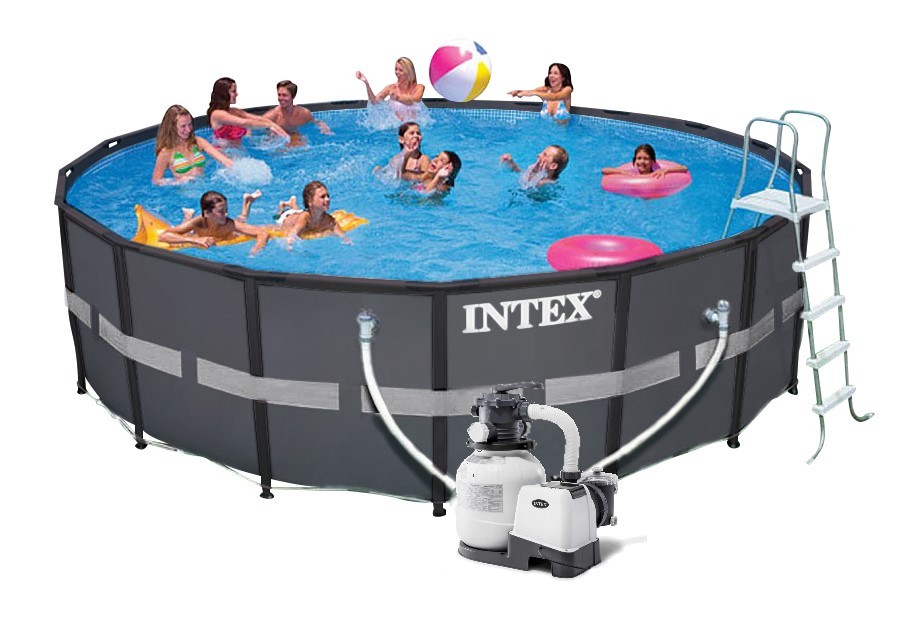 Intex Ultra XTR Frame Pool Set 610x122 + Sandfilter 26334 von Intex