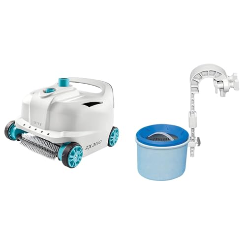 Intex Zx300 Deluxe Automatischer Poolreiniger & Surface Skimmer - Deluxe Wandmontage-Skimmer - Aufhängung von Intex