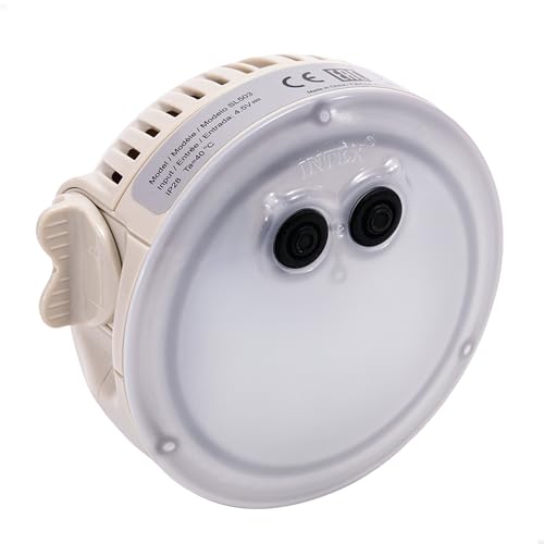 Intex Batteriebetriebenes LED-Stimmungslicht für reines Bubble-Spa, JA28503, Weiß Intex Batteriebetriebenes LED-Stimmungslicht für reines Bubble-Spa, JA28503, Weiß von Intex