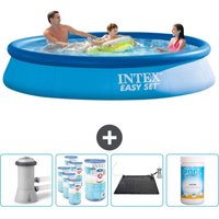 Intex - runder aufblasbarer Easy Set-Schwimmpool – 366 x 76 cm – Blau – Inklusive Zubehör CB92 Intex - runder aufblasbarer Easy Set-Schwimmpool – 366 x 76 cm – Blau – Inklusive Zubehör CB92 von Intex