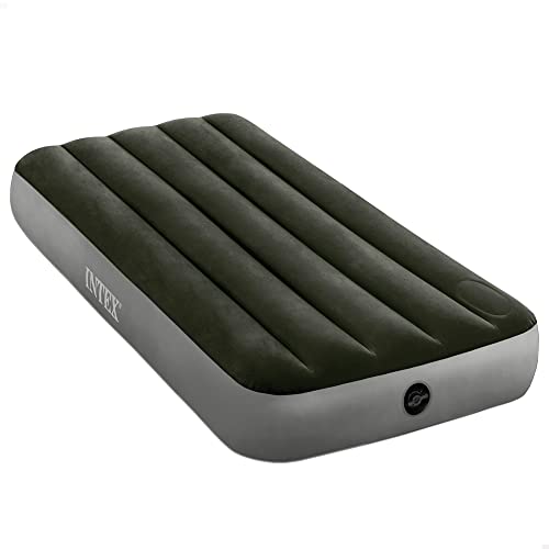 JR. TWIN DURA-BEAM DOWNY AIRBED WITH FOOT BIP von Intex