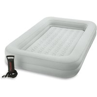 Kinderluftbett 168x107x25 cm - Aufblasbare Matratze von Intex für Kleinkinder - mit Handpumpe von Intex