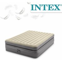 Luftbett 203x152x51cm mit integrierter Luftpumpe Gästebett - Intex von Intex