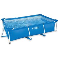 [NEUWERTIG] B-Ware Intex Pool Metal Frame Pool Rectangular Größe: 220 Cm X 150 Cm X 60 Cm von Intex