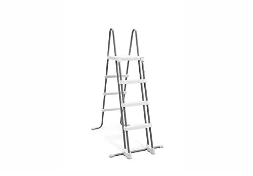 Intex POOL LADDER WITH REMOVABLE STEPS for use, Aluminium von Intex