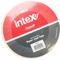 Randdämmstreifen 50mm Rot Fugenband, Fugendeckstreifen, PlasterX - 1 Rolle á 76m - Rot - Intex von Intex