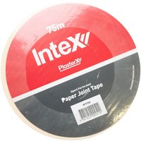 Randdämmstreifen 50mm Rot Fugenband, Fugendeckstreifen, PlasterX - 1 Rolle á 76m - Rot - Intex von Intex