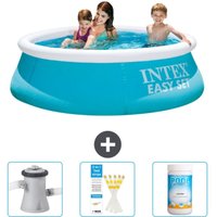 Runder aufblasbarer Easy Set-Pool – 183 x 51 cm – Blau – im Lieferumfang enthalten Accessoire CB73 - Intex von Intex