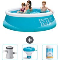 Runder aufblasbarer Easy Set-Pool – 183 x 51 cm – Blau – im Lieferumfang enthalten Accessoire CB77 - Intex von Intex