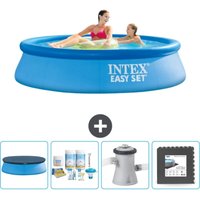 Runder aufblasbarer Easy Set-Pool – 244 x 61 cm – Blau – im Lieferumfang enthalten Accessoire CB3 - Intex Runder aufblasbarer Easy Set-Pool – 244 x 61 cm – Blau – im Lieferumfang enthalten Accessoire CB3 - Intex von Intex