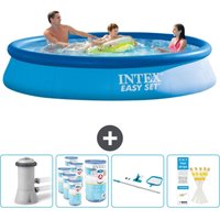 Runder aufblasbarer Easy Set-Schwimmpool – 366 x 76 cm – Blau – Inklusive Zubehör CB94 - Intex Runder aufblasbarer Easy Set-Schwimmpool – 366 x 76 cm – Blau – Inklusive Zubehör CB94 - Intex von Intex