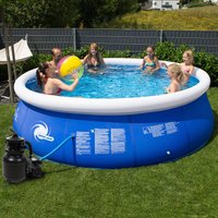 Speed-Up Pool Set ø 366 x 84 cm mit Sandfilter - Steinbach von Steinbach