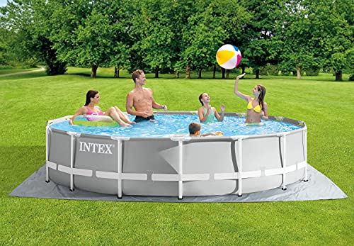 vidaXL Intex Prism Frame Swimmingpool-Set Rund 457 x 107 cm 26724GN von Intex