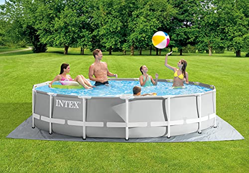 vidaXL Intex Prism Frame Swimmingpool-Set Rund 457 x 107 cm 26724GN vidaXL Intex Prism Frame Swimmingpool-Set Rund 457 x 107 cm 26724GN von Intex