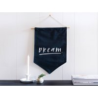 Dream Wand Flagge Stoff Banner Wandbehang Dream Wand Flagge Stoff Banner Wandbehang von IntheDaylightShop