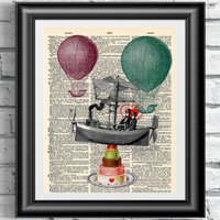 Hochzeitskunstdruck Auf Alter Lexikonseite. Vintage Wandkunst Recycelten Materialien. Wandbehang Wörterbuch Kunst. Liebe Reisebrautjungfer von IntheFrameShop