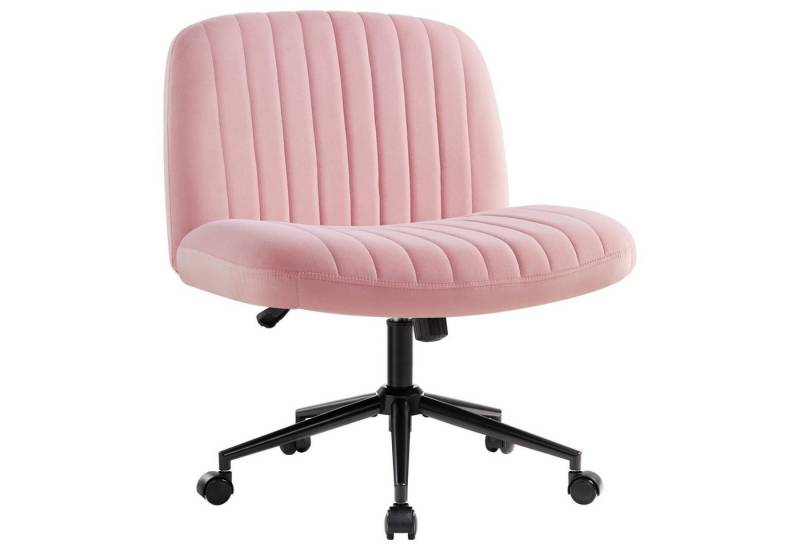Intimate WM Heart Bürostuhl Ohne Armlehnen, Drehstuhl mit Rollen, Höhenverstellbar Schreibtischstuhl, Lesesessel mit Wippfunktion von Intimate WM Heart