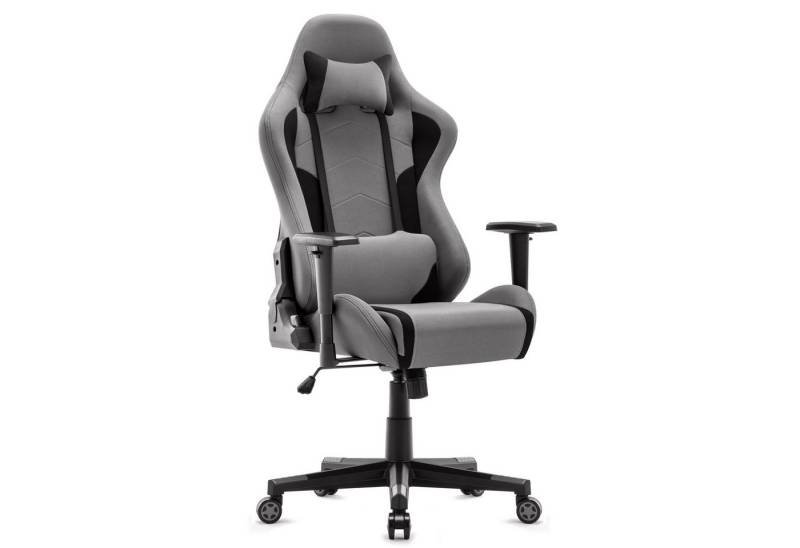 Intimate WM Heart Gaming Chair Ergonomischer Bürostuhl, Stoff Drehstuhl, Schreibtischstuhl mit Verstellbarer Armlehnen und Hoher Rückenlehne Intimate WM Heart Gaming Chair Ergonomischer Bürostuhl, Stoff Drehstuhl, Schreibtischstuhl mit Verstellbarer Armlehnen und Hoher Rückenlehne von Intimate WM Heart