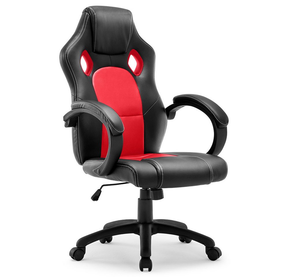 Intimate WM Heart Gaming Chair Racing-Chair, höhenverstellbar, Kunstleder, Ergonomisch, hoch Rücken von Intimate WM Heart