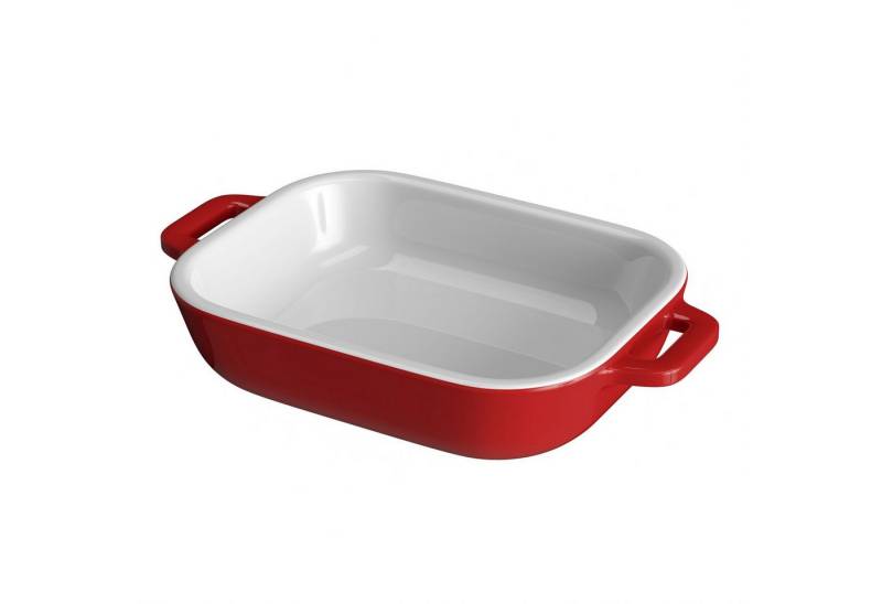 Intirilife Auflaufform, Keramik, (1-St), Multifunktionale Porzellan Auflaufform Backform von Intirilife