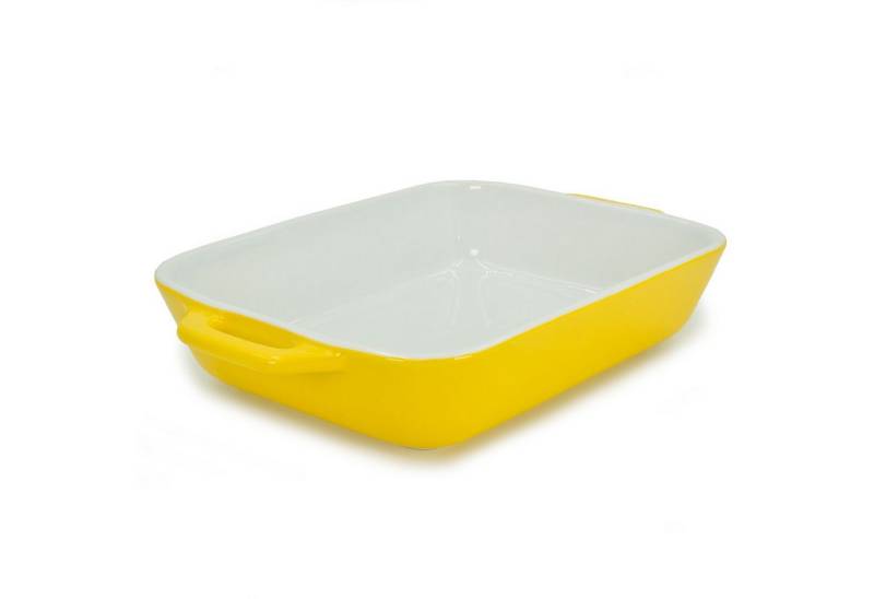 Intirilife Auflaufform, Porzellan, (1-St), Multifunktionale Porzellan Auflaufform Backform von Intirilife