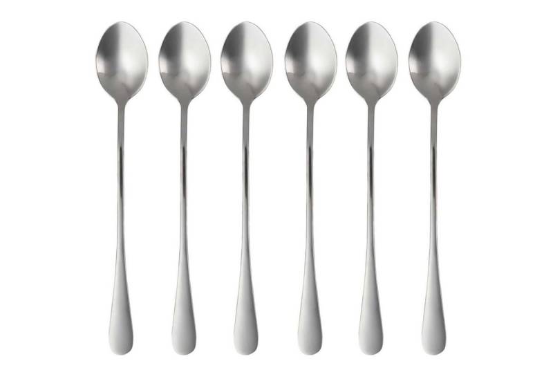 Intirilife Dessertlöffel (6 Stück), 6er Set Löffel Dessertlöffel Kaffee Latte Macchiato Longdrinks von Intirilife