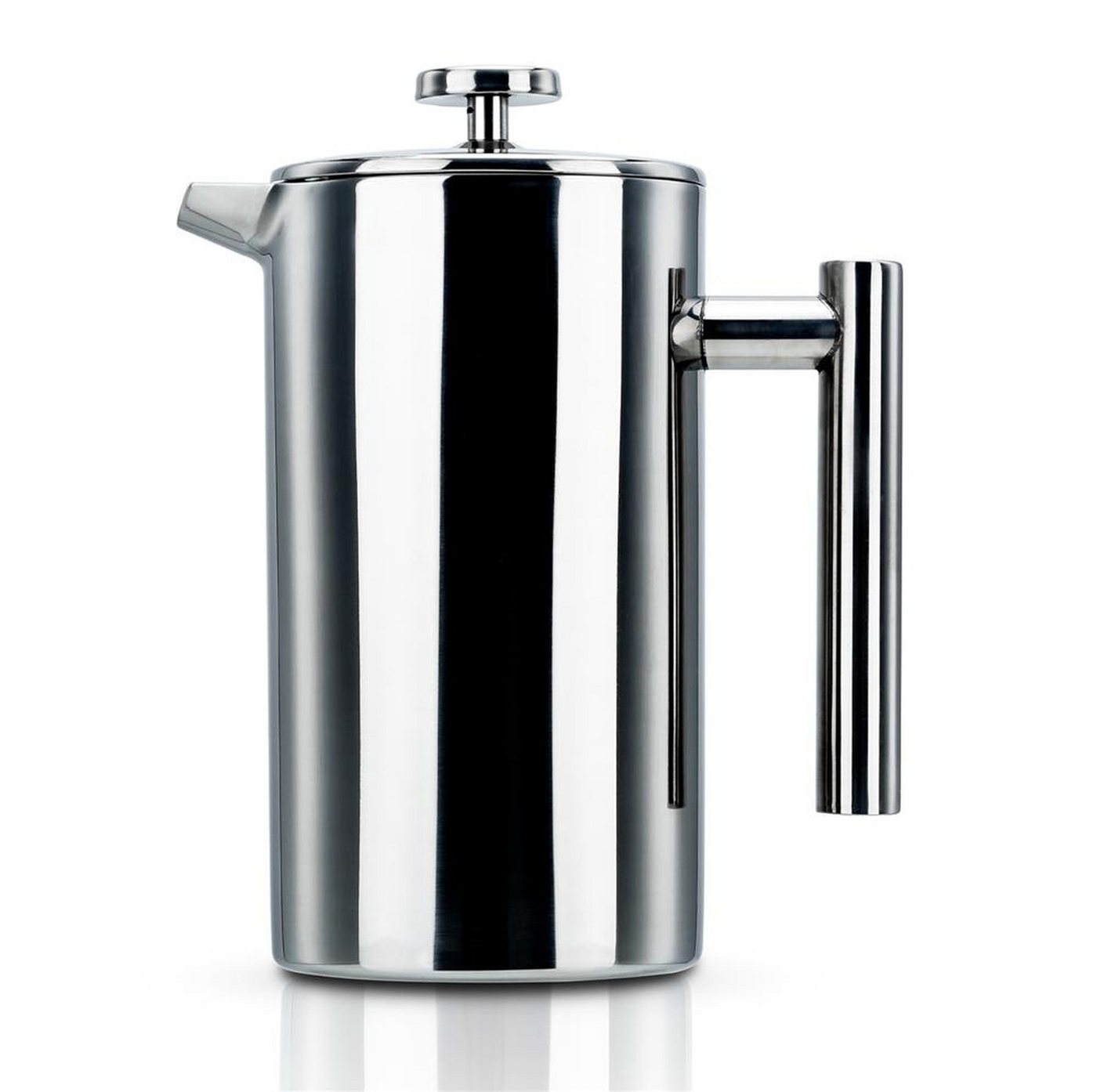 Intirilife Kaffeekanne, (1x Kaffeekanne), Kaffeekanne Edelstahl 1l Kaffeebereiter französisches Pressensystem Intirilife Kaffeekanne, (1x Kaffeekanne), Kaffeekanne Edelstahl 1l Kaffeebereiter französisches Pressensystem von Intirilife