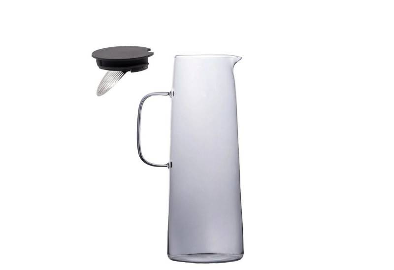 Intirilife Karaffe, (1-tlg), Karaffe Kanne Krug aus Glas 1.4 L Intirilife Karaffe, (1-tlg), Karaffe Kanne Krug aus Glas 1.4 L von Intirilife