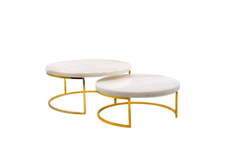 Intirilife Kuchenplatte, Marmor, (Set, 2-tlg., Set), Kuchenplatte Tortenständer Kuchen Torten Servier Teller (2-tlg. Set) von Intirilife