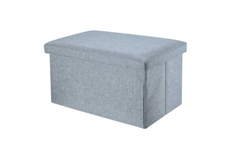 Intirilife Sitzhocker, Faltbare Sitzbank 49x30x30 cm von Intirilife